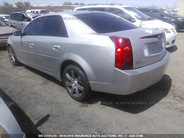 1G6DP577360153979 - 2006 CADILLAC CTS HI FEATURE V6 SILVER photo 3