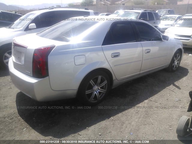 1G6DP577360153979 - 2006 CADILLAC CTS HI FEATURE V6 银色 照片 4