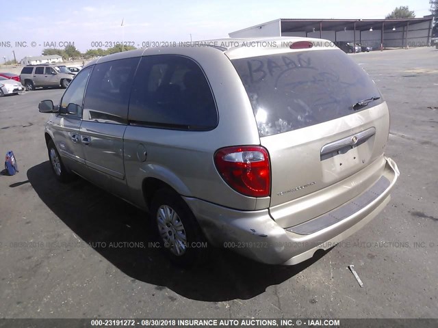 2A4GP44R97R231600 - 2007 CHRYSLER TOWN & COUNTRY LX GOLD photo 3
