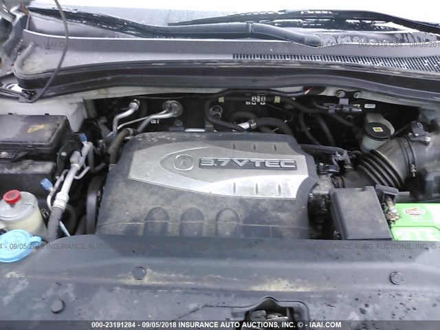 2HNYD28438H556623 - 2008 ACURA MDX TECHNOLOGY SILVER photo 10