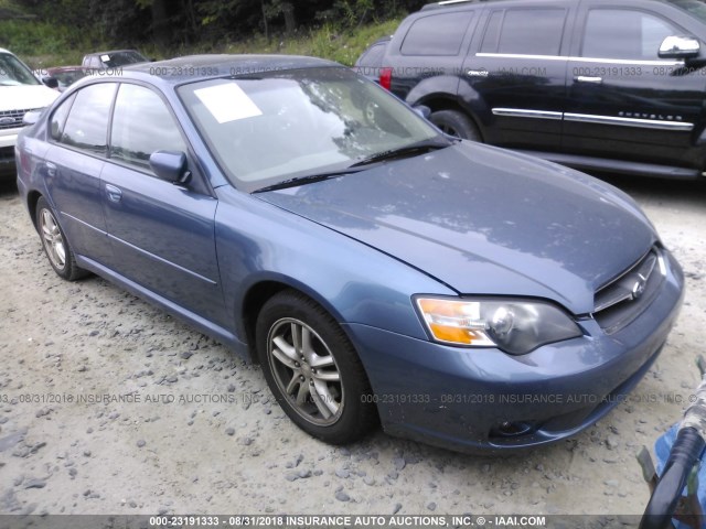 4S3BL626757201672 - 2005 SUBARU LEGACY 2.5I LIMITED BLUE photo 1