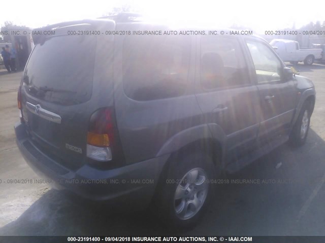 4F2YU09152KM27183 - 2002 MAZDA TRIBUTE LX/ES 蓝色 照片 4