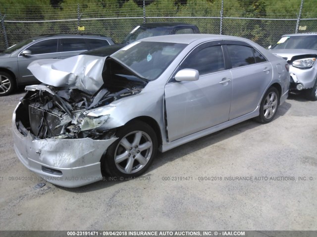 4T1BE46K67U104355 - 2007 TOYOTA CAMRY NEW GENERAT CE/LE/XLE/SE GRAY photo 2