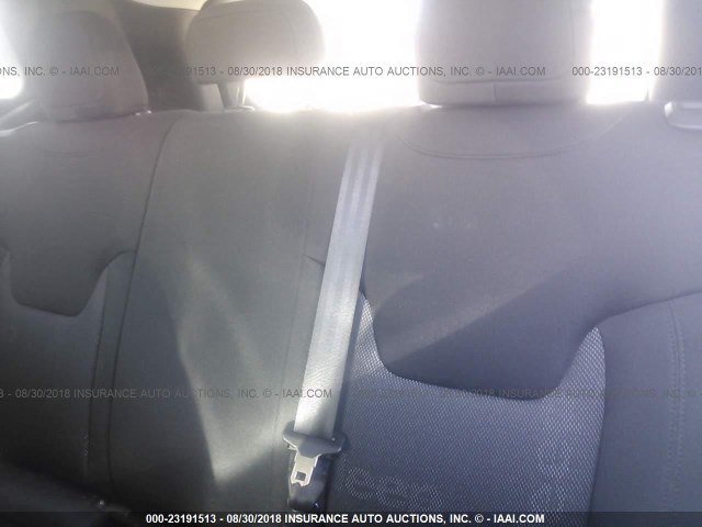 ZACCJAAT0GPE29149 - 2016 JEEP RENEGADE SPORT Դեղին լուսանկար 8