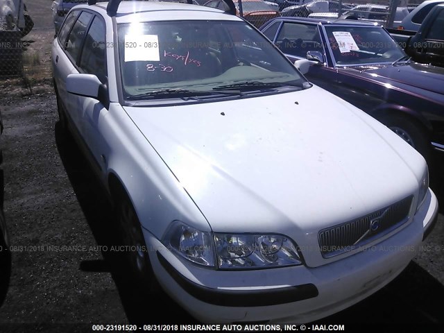 YV1VW29532F866087 - 2002 VOLVO V40 1.9T WHITE photo 1