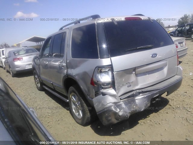 1FMZU63K23ZB54149 - 2003 FORD EXPLORER XLT/XLT SPORT/NBX 银色 照片 3
