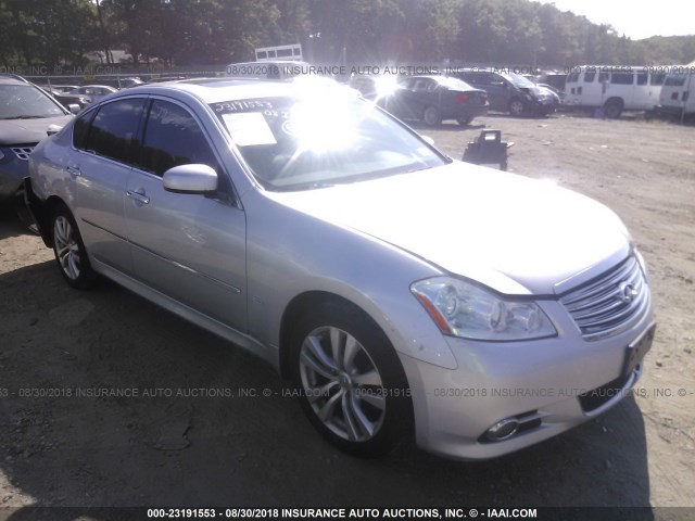 JNKAY01F08M650384 - 2008 INFINITI M35 SPORT GRAY photo 1