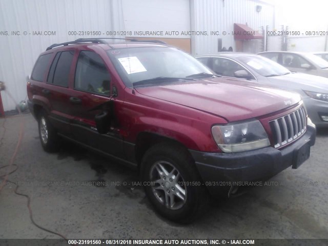 1J4GW48S54C198681 - 2004 JEEP GRAND CHEROKEE LAREDO/COLUMBIA/FREEDOM 红色 照片 1