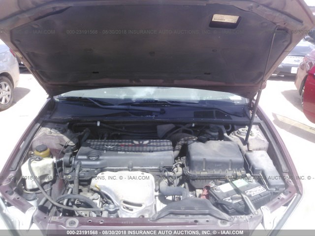 4T1BE32K92U062935 - 2002 TOYOTA CAMRY LE/XLE/SE Қызыл фото 10