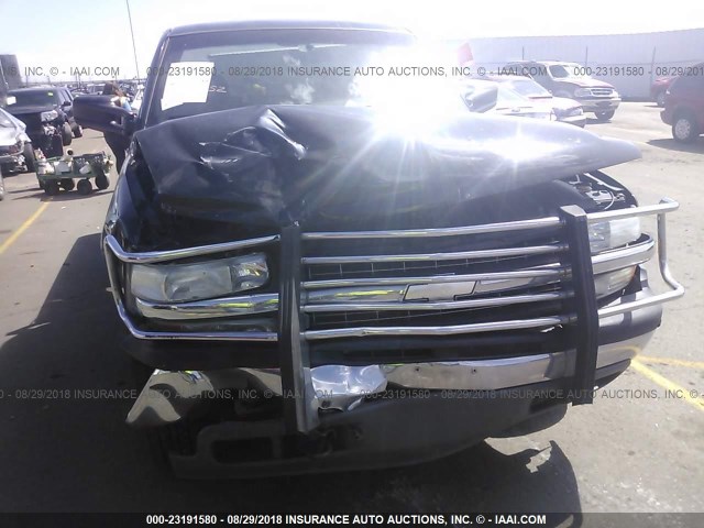 1GCGK24U8YE258055 - 2000 CHEVROLET SILVERADO K2500 BLACK photo 6