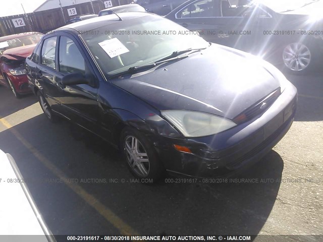 1FAFP34P42W229401 - 2002 FORD FOCUS SE/SE COMFORT BLUE photo 1