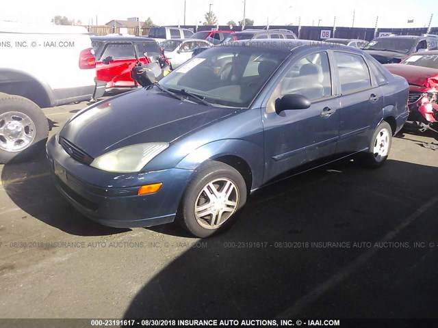 1FAFP34P42W229401 - 2002 FORD FOCUS SE/SE COMFORT BLUE photo 2