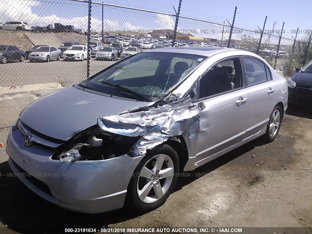 1HGFA16988L021760 - 2008 HONDA CIVIC EXL 银色 照片 6