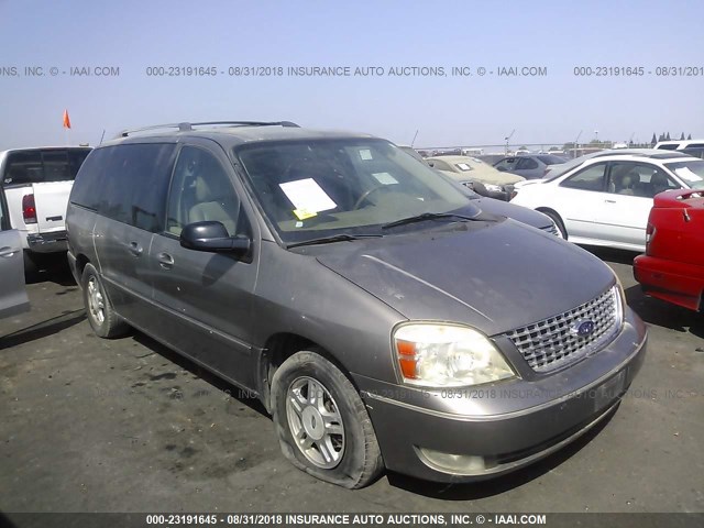 2FMZA52286BA18197 - 2006 FORD FREESTAR SEL TAN photo 1