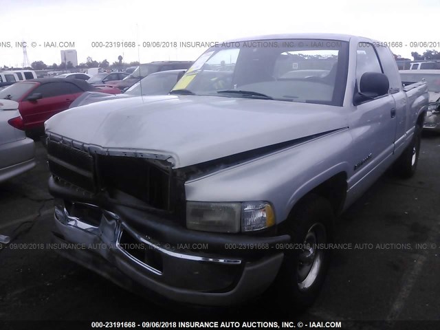 3B7HC13Y8XM519046 - 1999 DODGE RAM 1500 GRAY photo 2