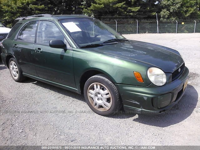 JF1GG65523G805565 - 2003 SUBARU IMPREZA TS GREEN photo 1