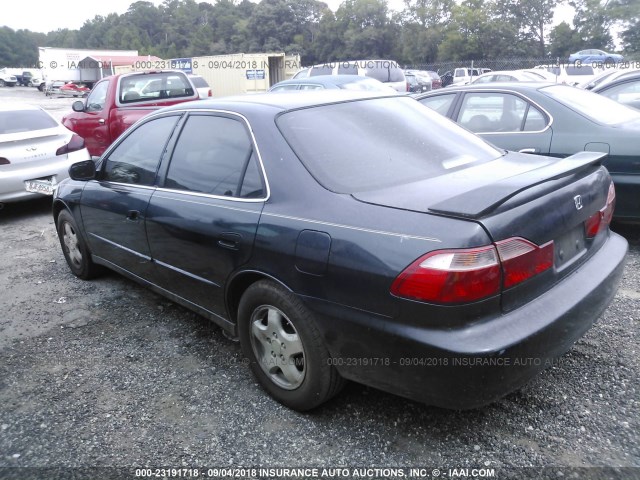 1HGCG1651WA029867 - 1998 HONDA ACCORD EX GREEN photo 3