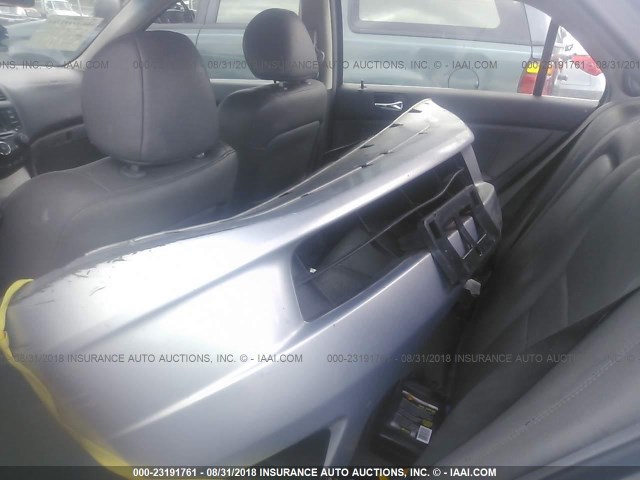 JHMCN36465C012975 - 2005 HONDA ACCORD HYBRID SILVER photo 8