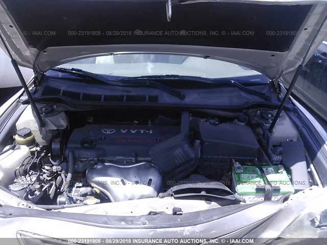 JTNBE46K593187723 - 2009 TOYOTA CAMRY SE/LE/XLE TAN photo 10