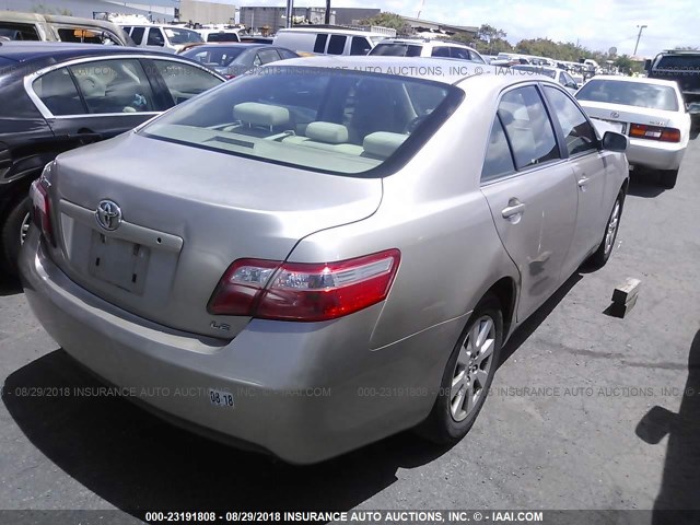 JTNBE46K593187723 - 2009 TOYOTA CAMRY SE/LE/XLE TAN photo 4