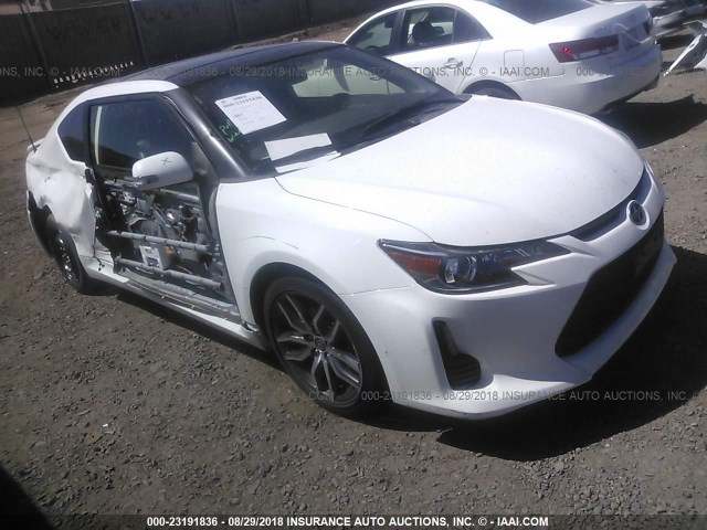 JTKJF5C70E3086904 - 2014 TOYOTA SCION TC 白色 照片 1