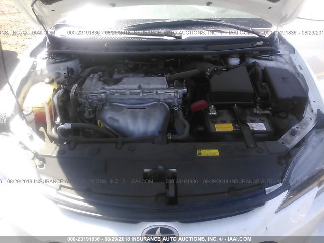 JTKJF5C70E3086904 - 2014 TOYOTA SCION TC 白色 照片 10