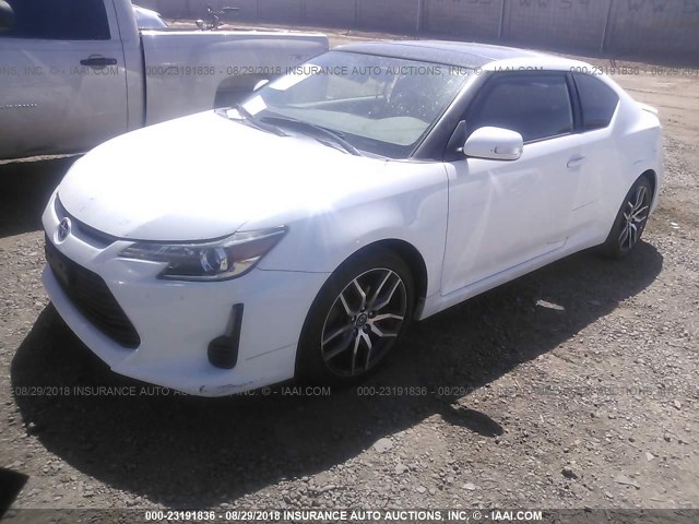 JTKJF5C70E3086904 - 2014 TOYOTA SCION TC 白色 照片 2