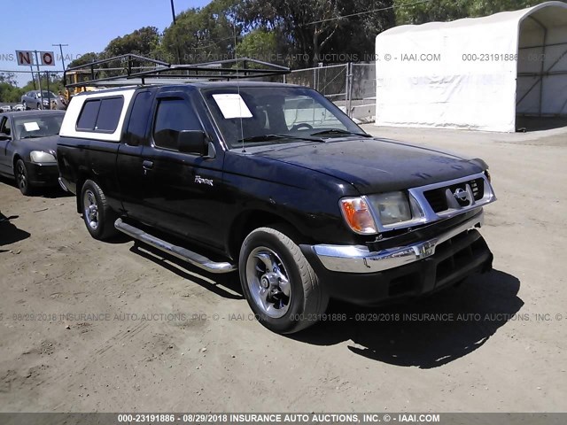 1N6DD26S8XC309621 - 1999 NISSAN FRONTIER KING CAB XE/KING CAB SE BLACK photo 1