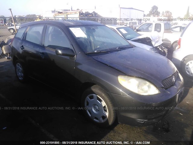 2T1KR32E03C096439 - 2003 TOYOTA COROLLA MATRIX XR BLACK photo 1