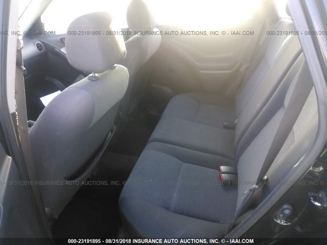 2T1KR32E03C096439 - 2003 TOYOTA COROLLA MATRIX XR BLACK photo 8