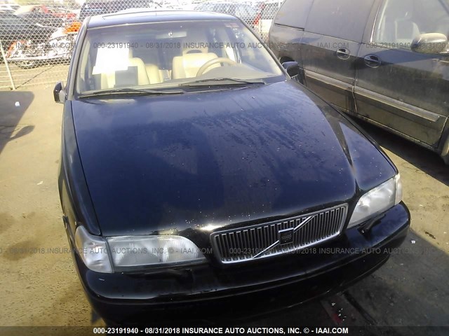 YV1LS5347W2422146 - 1998 VOLVO S70 T5 TURBO BLUE photo 6