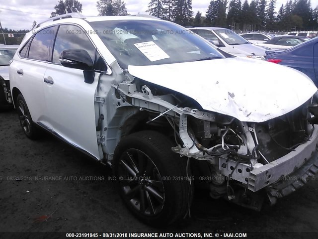 2T2BK1BA9FC288948 - 2015 LEXUS RX 350/BASE/F SPORT WHITE photo 1