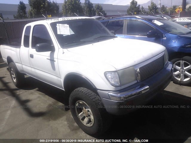 5TESN92N5YZ685745 - 2000 TOYOTA TACOMA XTRACAB PRERUNNER WHITE photo 1