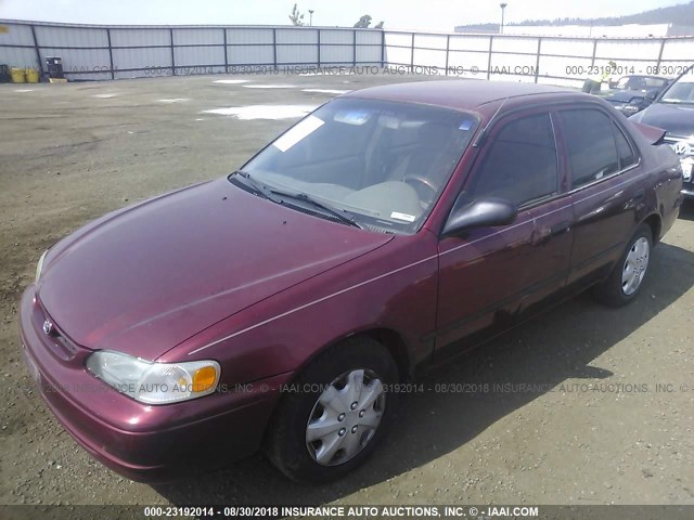 1NXBR12E4XZ251616 - 1999 TOYOTA COROLLA VE/CE/LE 红色 照片 2