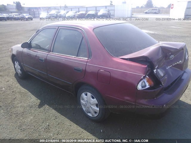 1NXBR12E4XZ251616 - 1999 TOYOTA COROLLA VE/CE/LE 红色 照片 3