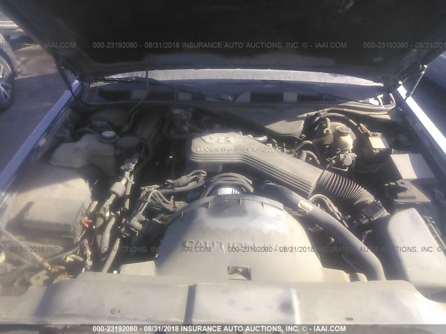 1LNLM81W9SY645460 - 1995 LINCOLN TOWN CAR EXECUTIVE Синий фото 10