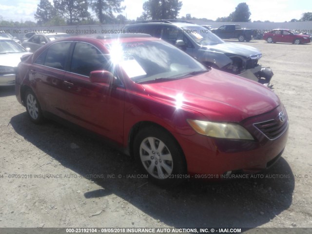 4T1BE46K37U170572 - 2007 TOYOTA CAMRY NEW GENERAT CE/LE/XLE/SE RED photo 1