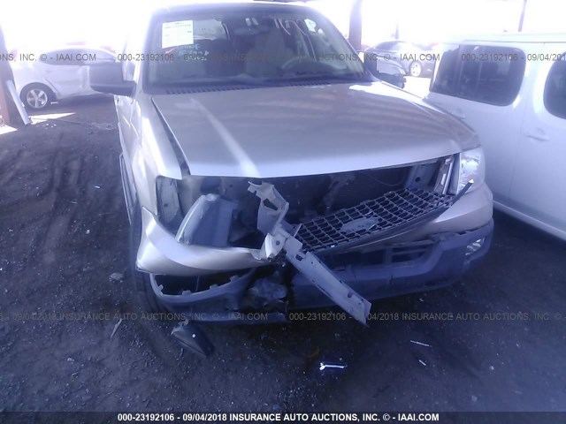 1FMEU15W14LA83693 - 2004 FORD EXPEDITION XLT GOLD photo 6