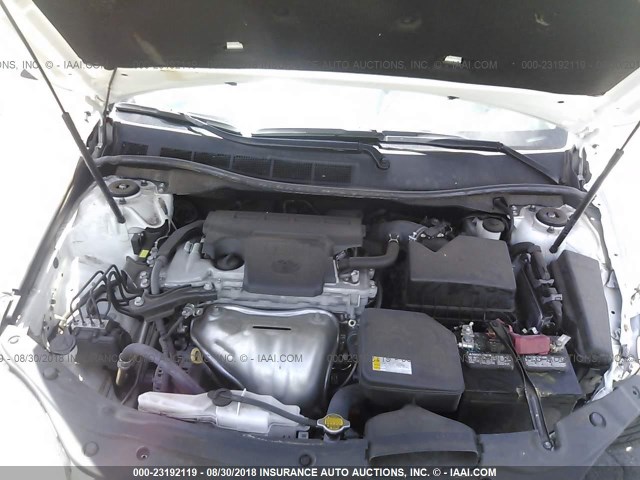 4T1BF1FK3FU088657 - 2015 TOYOTA CAMRY LE/XLE/SE/XSE 白色 照片 10
