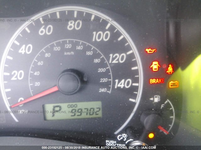 JTDBL40E399084777 - 2009 TOYOTA COROLLA LE/XLE GRAY photo 7