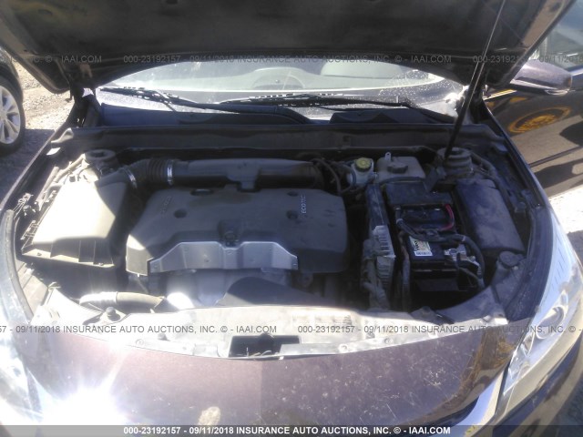 1G11C5SL1FF161357 - 2015 CHEVROLET MALIBU 1LT BURGUNDY photo 10