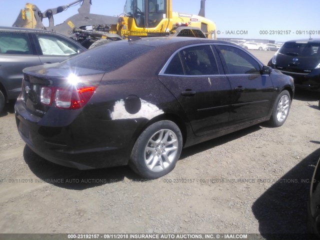 1G11C5SL1FF161357 - 2015 CHEVROLET MALIBU 1LT BURGUNDY photo 4
