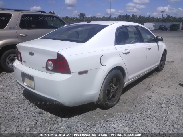 1G1ZG57B99F249701 - 2009 CHEVROLET MALIBU LS Ağ foto 4