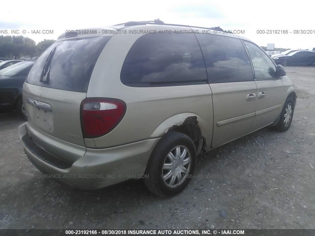 2C4GP54L05R280074 - 2005 CHRYSLER TOWN & COUNTRY TOURING GOLD photo 4