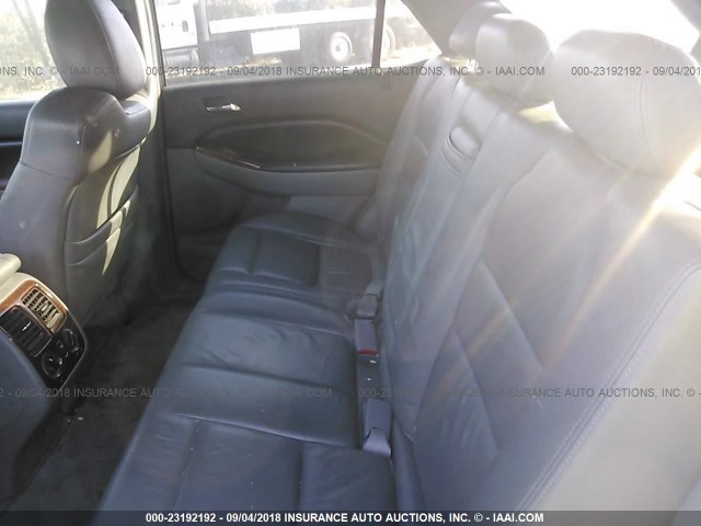 2HNYD182X4H558288 - 2004 ACURA MDX GRAY photo 8