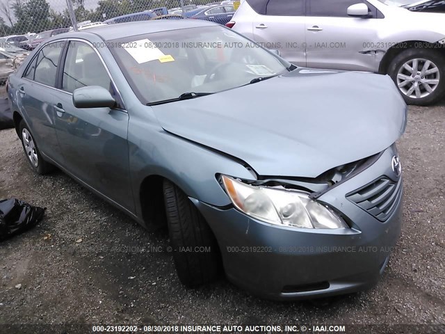 4T4BE46K78R046408 - 2008 TOYOTA CAMRY CE/LE/XLE/SE Light Blue photo 1