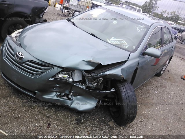 4T4BE46K78R046408 - 2008 TOYOTA CAMRY CE/LE/XLE/SE Light Blue photo 2