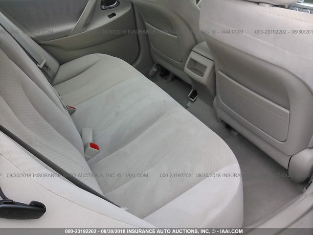 4T4BE46K78R046408 - 2008 TOYOTA CAMRY CE/LE/XLE/SE Light Blue photo 8