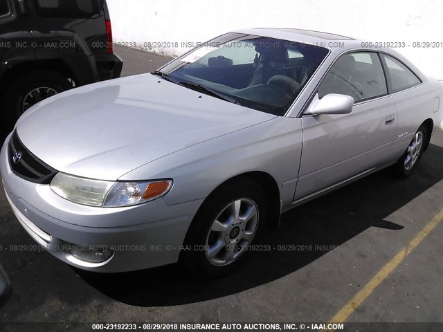 2T1CF22P4XC190645 - 1999 TOYOTA CAMRY SOLARA SE/SLE Gümüş foto 2