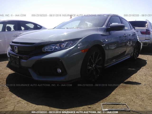 SHHFK7H42JU402012 - 2018 HONDA CIVIC SPORT 灰色 照片 2